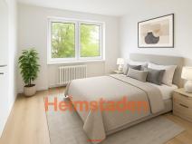 Pronájem bytu 2+1, Ostrava - Poruba, Jilemnického náměstí, 52 m2