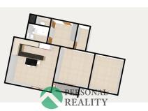 Pronájem bytu 3+kk, Pardubice, Jana Palacha, 73 m2