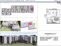 Prodej bytu 2+kk, Golem, 53 m2