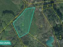 Prodej podílu 1/2 louky, Tábor, 841 m2