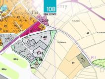 Prodej komerčního pozemku, Strančice, 7647 m2