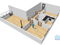 Prodej bytu 3+1, Bělá nad Radbuzou, Na výsluní, 64 m2
