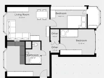 Prodej bytu 3+1, Ostrava - Poruba, Miroslava Bajera, 73 m2