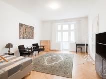 Pronájem bytu 3+1, Praha - Vinohrady, Lucemburská, 100 m2