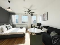 Pronájem bytu 1+kk, Praha - Vinohrady, Perucká, 27 m2