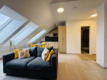 Pronájem bytu 2+kk, Brno - Židenice, Škroupova, 55 m2