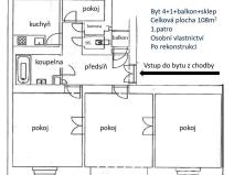 Prodej bytu 4+1, Praha - Holešovice, Veletržní, 101 m2