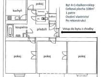 Prodej bytu 4+1, Praha - Holešovice, Veletržní, 101 m2