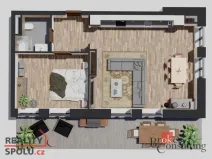 Prodej bytu 2+kk, Ostrava - Michálkovice, Československé armády, 54 m2