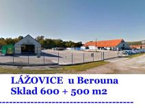 Pronájem výrobních prostor, Lážovice, 1100 m2