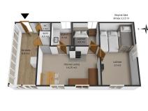 Prodej chaty, Tichonice - Kácovec, 46 m2