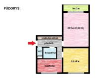 Pronájem bytu 2+1, Praha - Záběhlice, Práčská, 52 m2