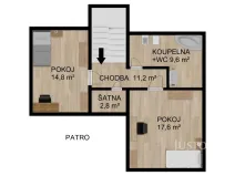 Prodej rodinného domu, Písek, Šumavská, 131 m2