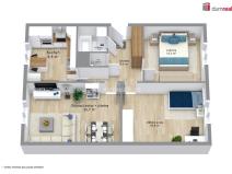 Prodej bytu 3+1, Ostrov, Lidická, 75 m2