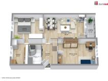 Prodej bytu 3+1, Hroznětín, Sídliště, 73 m2