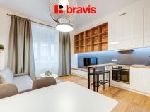 Pronájem bytu 2+kk, Brno, Chládkova, 44 m2
