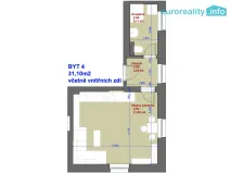 Prodej bytu 1+kk, Mariánské Lázně, Hlavní třída, 31 m2