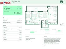 Prodej bytu 4+kk, Zlín, Tyršova, 91 m2