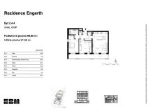 Prodej bytu 3+kk, Kladno, U Engerthu, 92 m2