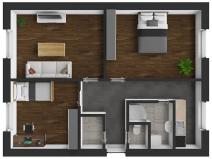 Prodej bytu 3+1, Úpice, Pod Skalkou, 64 m2