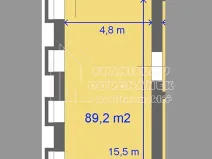 Pronájem výrobních prostor, Praha - Karlín, Pernerova, 89 m2