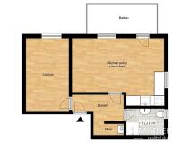 Prodej bytu 2+kk, Velim, Palackého, 47 m2