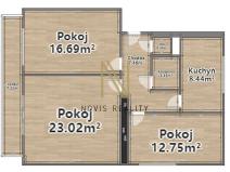 Pronájem bytu 3+1, Klatovy, 78 m2