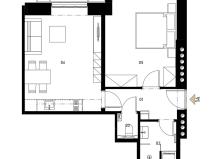 Prodej bytu 2+kk, Praha - Břevnov, Pod Drinopolem, 48 m2