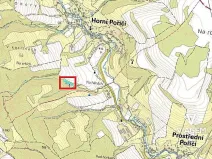 Prodej podílu lesa, Horní Poříčí, 1352 m2