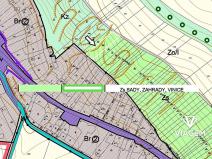 Prodej podílu zahrady, Mouřínov, 785 m2