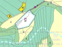 Prodej podílu zahrady, Vlachovice, 2289 m2