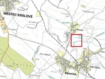 Prodej podílu pole, Běrunice, 721 m2