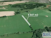 Prodej podílu pole, Choustník, 1661 m2