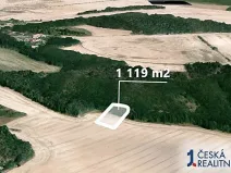 Prodej pole, Džbánice, 1119 m2