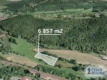 Prodej pole, Jince, 6857 m2