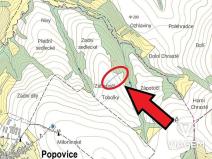 Prodej podílu pole, Popovice, 631 m2