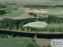 Prodej podílu pole, Kostelec nad Labem, Rudeč, 644 m2