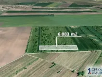 Prodej podílu pole, Hrušky, 912 m2