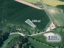 Prodej podílu pole, Čebín, 967 m2