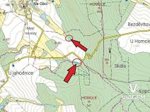 Prodej podílu pole, Služátky, 1189 m2