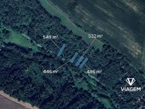 Prodej podílu lesa, Kováň, 335 m2