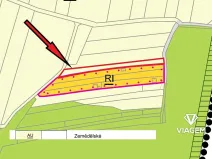 Prodej zahrady, Vrbka, 1195 m2