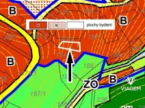 Prodej zahrady, Malá Veleň, 283 m2