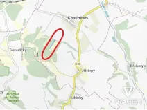 Prodej podílu pole, Chotiněves, 3830 m2