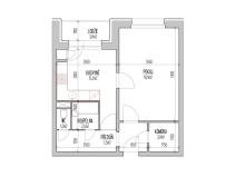 Pronájem bytu 1+1, Brno, Horácké náměstí, 49 m2
