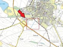 Prodej podílu komerčního pozemku, Moravské Budějovice, 1427 m2