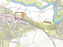 Prodej zahrady, Černčice, 1182 m2