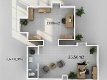 Pronájem obchodního prostoru, Příbram, Střelecká, 44 m2