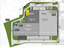 Pronájem skladu, Napajedla, 7109 m2