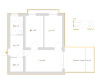 Prodej kanceláře, Brno, Kobylín, 53 m2